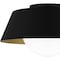 Quoizel Flush Mount Flush Mount 1 Light Matte Black QFL6182MBK - alternate 2